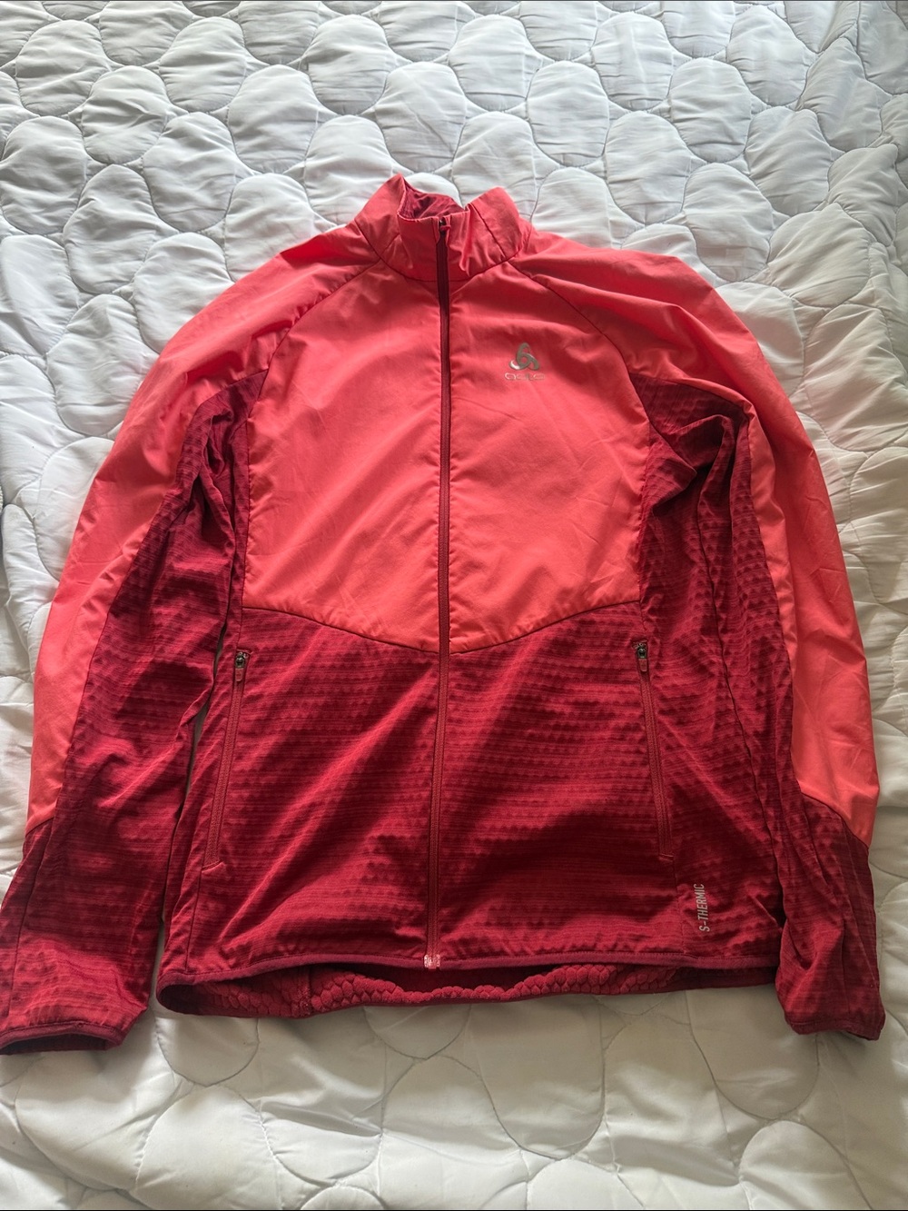 Odlo Women's Red Hybrid Jacket